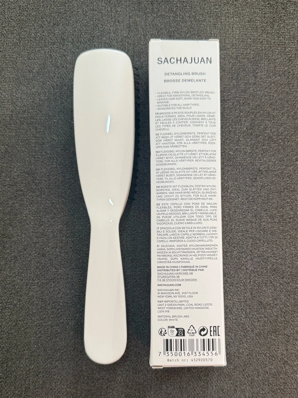 Sachajuan detangling hairbrush